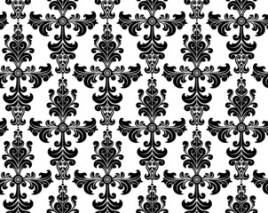 Seamless Damask Pattern