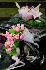 wedding car decoration