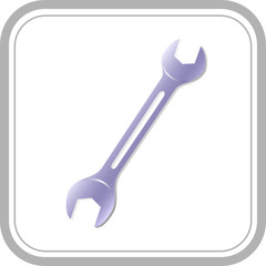 vector icon of spanner