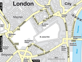 Stadtplan London