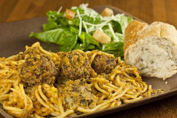 Spaghetti and Meatballs