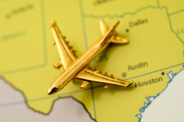 Plane Over Texas