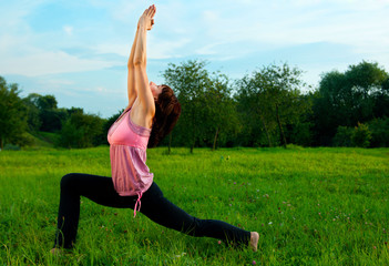 yoga in nature