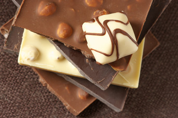 Various chocolate