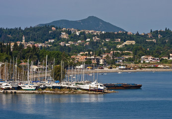 Old Marina on Coast of Croatia