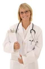 Fototapeta premium Junge Ärztin