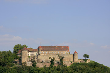 Fototapeta na wymiar Burg Stettenfels in Untergruppenbach