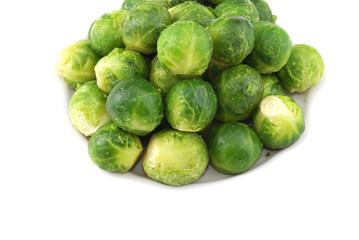 Green ripe cabbage