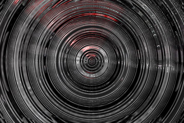 Abstract hypnotic background