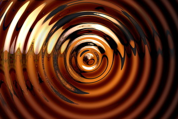 Abstract hypnotic background