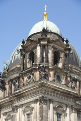 Fototapeta na wymiar Closeup of church in Berlin