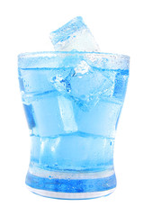 clear water in glass