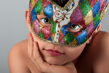 Visage masqué