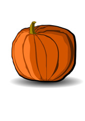 Orange pumpkin