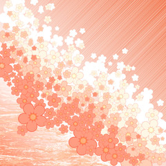 abstract flower background
