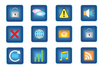icônes internet