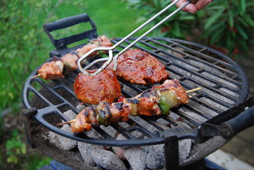 Fleisch auf dem Grill