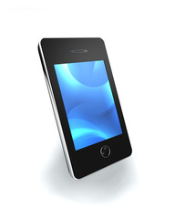 Telephone portable 3D perspective