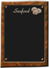 Seafood-Speisekarte