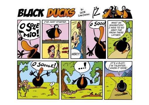Black Ducks Comic Strip episode 12