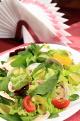 Salad  flowers