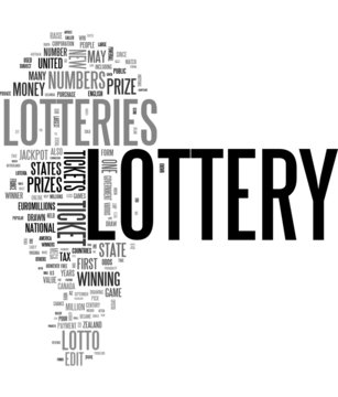 Lottery Tag cloud