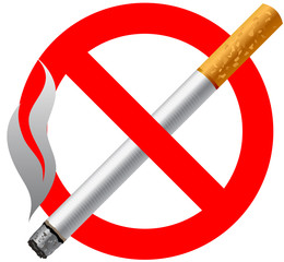 no smoking sign vector illustrated