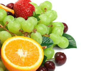 Still-life of fresh fruit