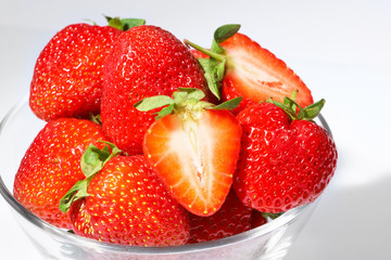 Fresh and tasty strawberries