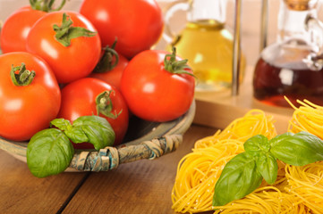 Bowl Of Tomatoes With Pasta