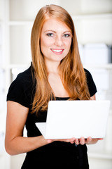 Woman with Laptop