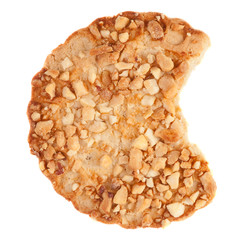 Cookies with a nut crumb.