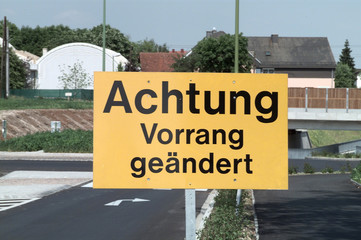 Hinweisschild