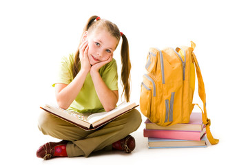 Diligent girl