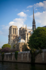 Fototapeta na wymiar Notre Dame de Paris, Francja