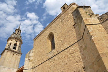 Fototapeta na wymiar Iglesia de Salinillas de Buradon