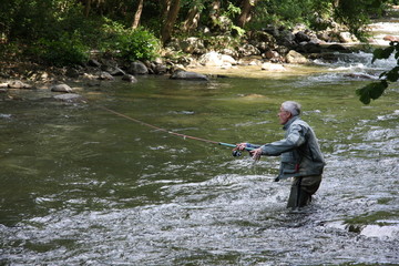 P&ecirc;che &agrave; la truite