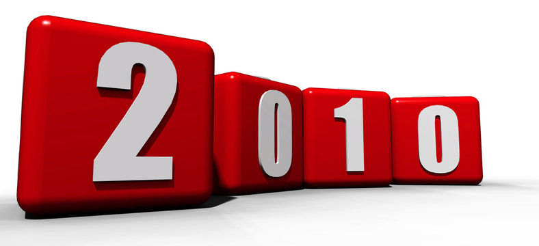 ann&eacute;e 2010 rouge cube