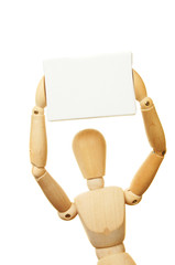 Mannequin canvas above head