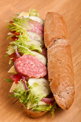 long sub sandwich