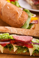 long sub sandwiches
