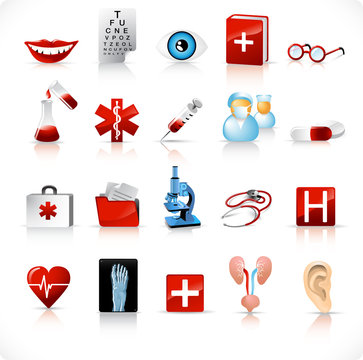 medical icons / set 2