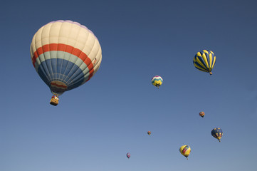 Fototapeta premium Hot air balloons