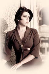 Woman In The Hat
