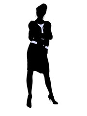 Business Office Illustration Silhouette