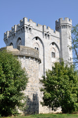 Fototapeta na wymiar castillo de Arteaga