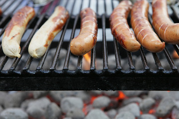 grill mit wurst