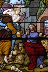 Schilderijen op glas France, église Saint Pierre, Saint Paul, Les Mureaux © PackShot