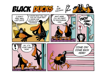 Black Ducks Comic Strip episode 16