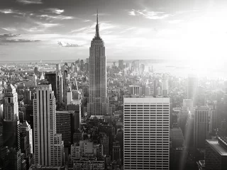 Deurstickers New York Skyline van New York